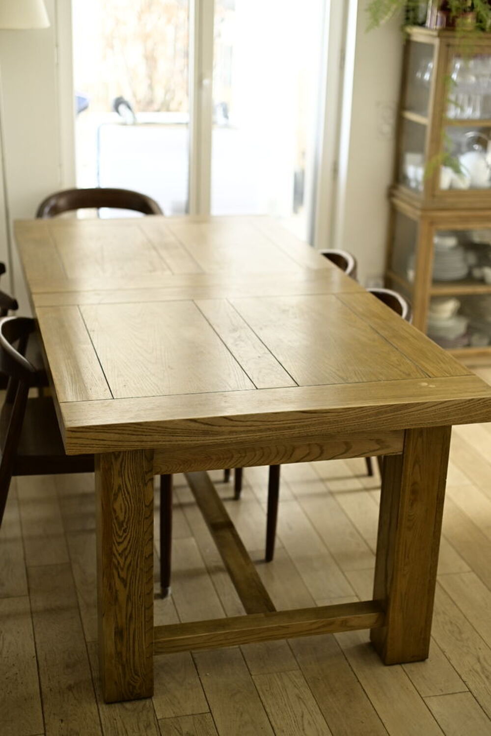 Table de Salle &agrave; Manger Etabli avec Rallonges Rose &amp; Moore Meubles