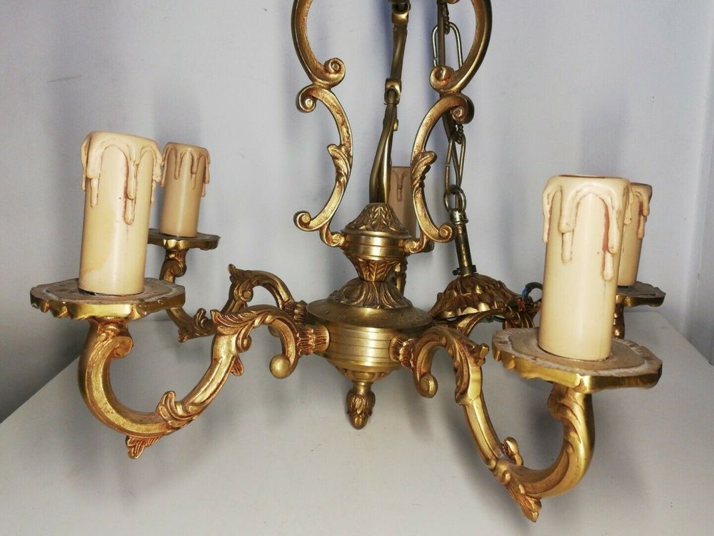 lustres en bronze Décoration