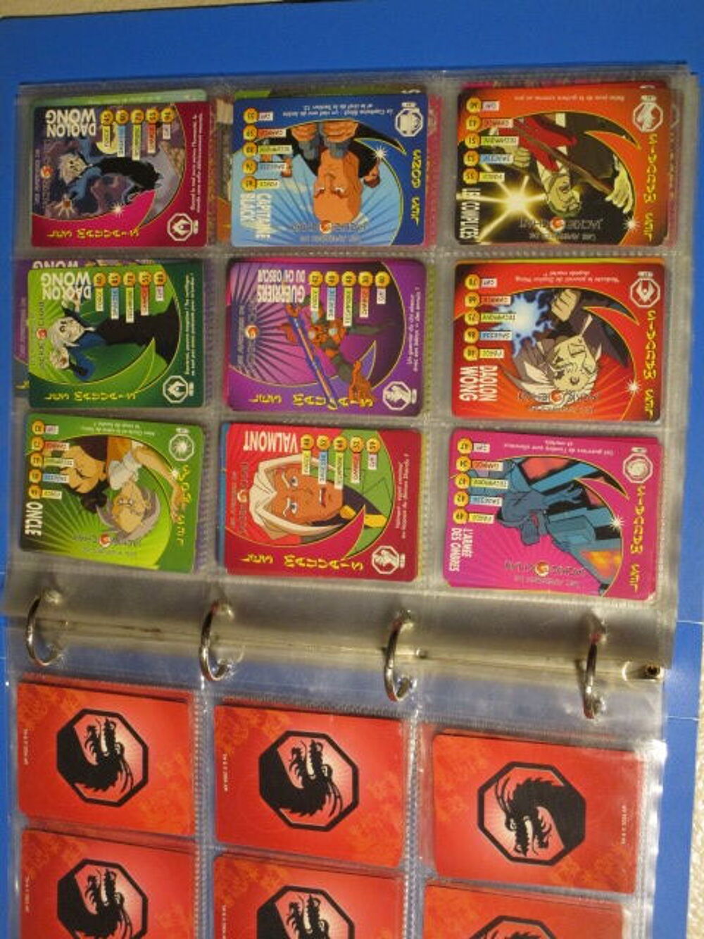 LOT VIEILLE CARTE DE JEU"JACKIE CHAN"
