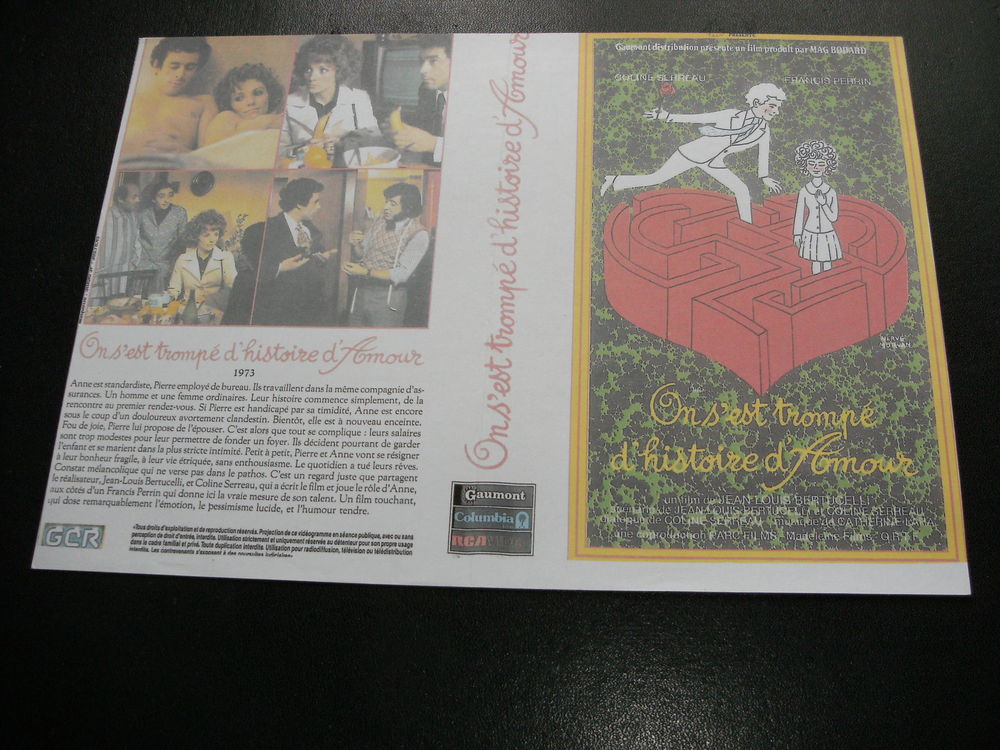 Film : " On s 'est tromp&eacute; d'histoire d'amour " DVD et blu-ray