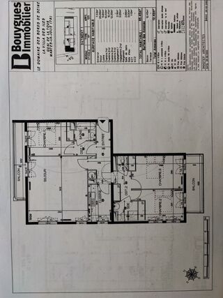  Appartement � vendre 4 pi�ces 85 m�