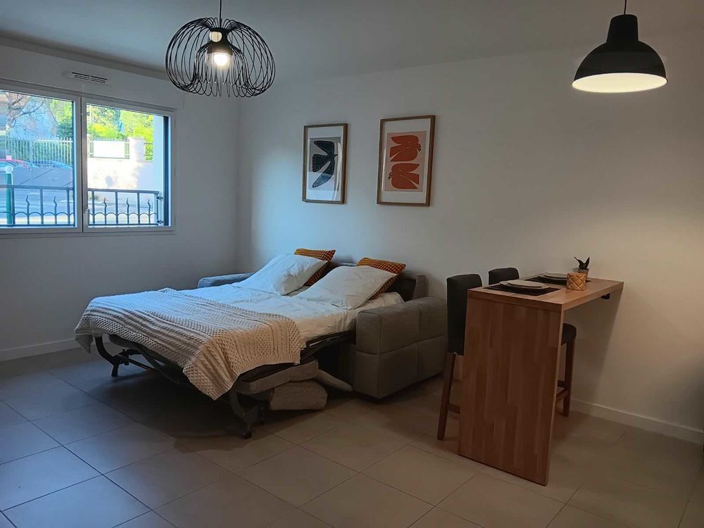 Location Appartement Studio meublé neuf de standing 30 m² €¢ Parking €¢ Bessancourt