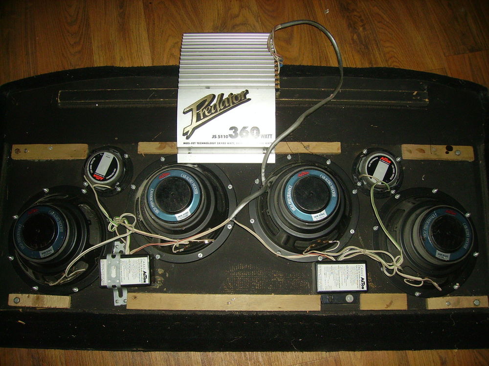 Enceinte voiture AXTON et ampli Audio et hifi
