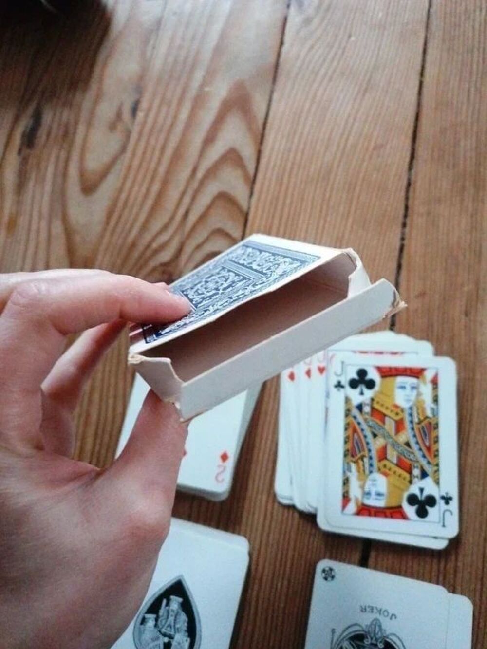 Circle playing cards - jeu de cartes Poker 