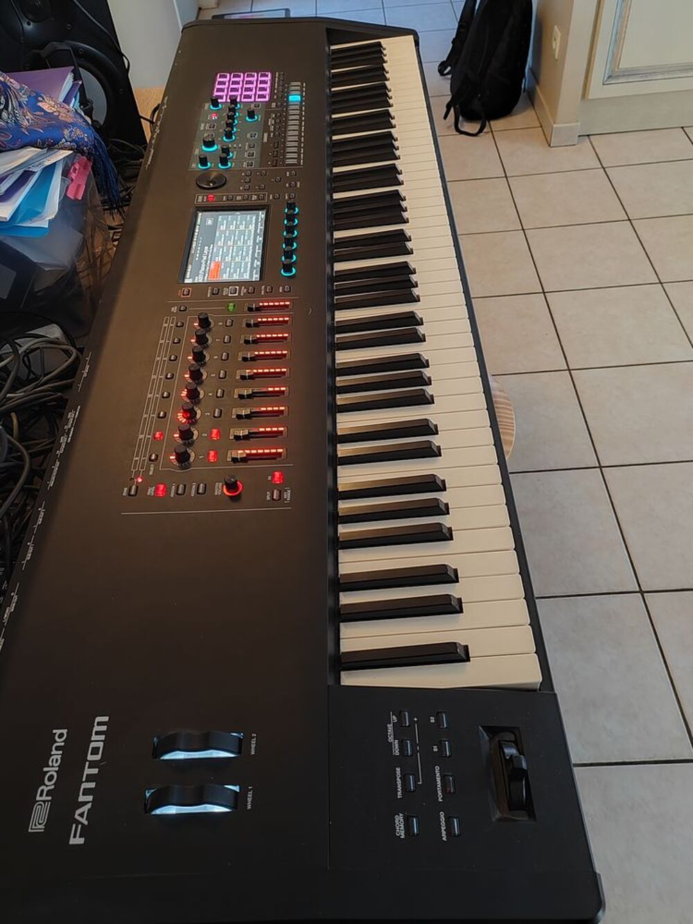 Workstation Roland fantom 8 88 touche Instruments de musique