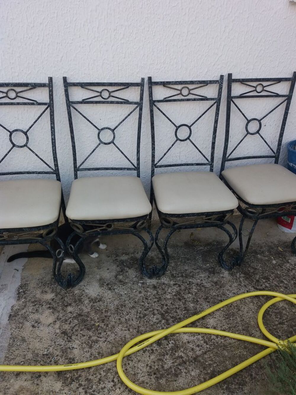 CHAISES FER FORG&Eacute; REV&Ecirc;TEMENT SKAI Jardin