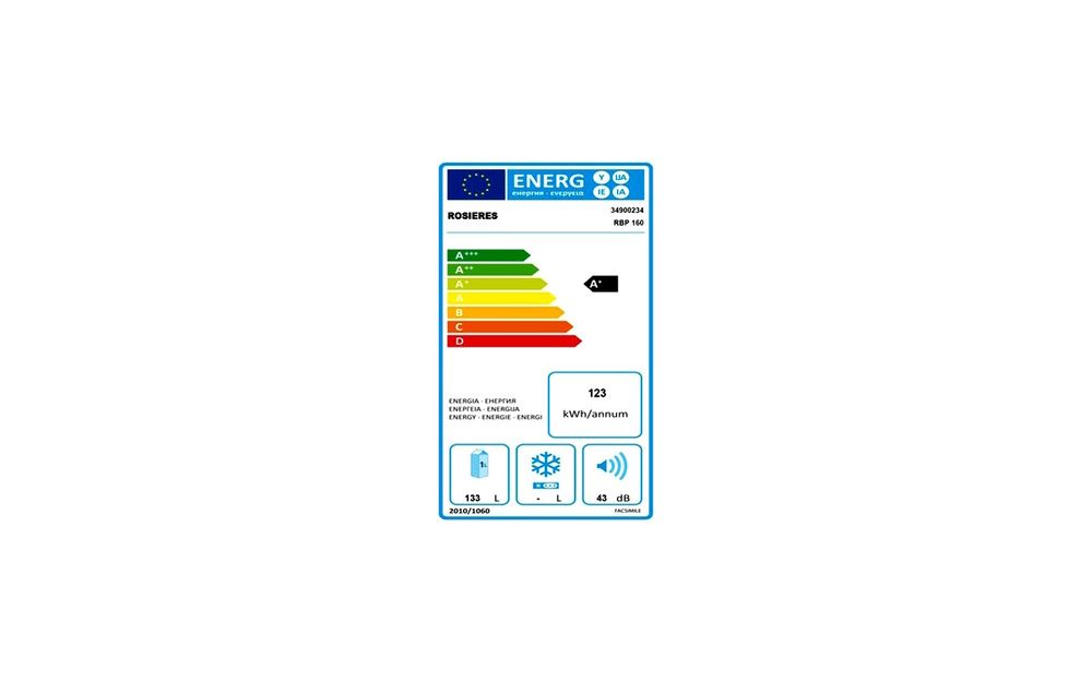 R&eacute;frig&eacute;rateur encastrable Rosi&egrave;res Electroménager