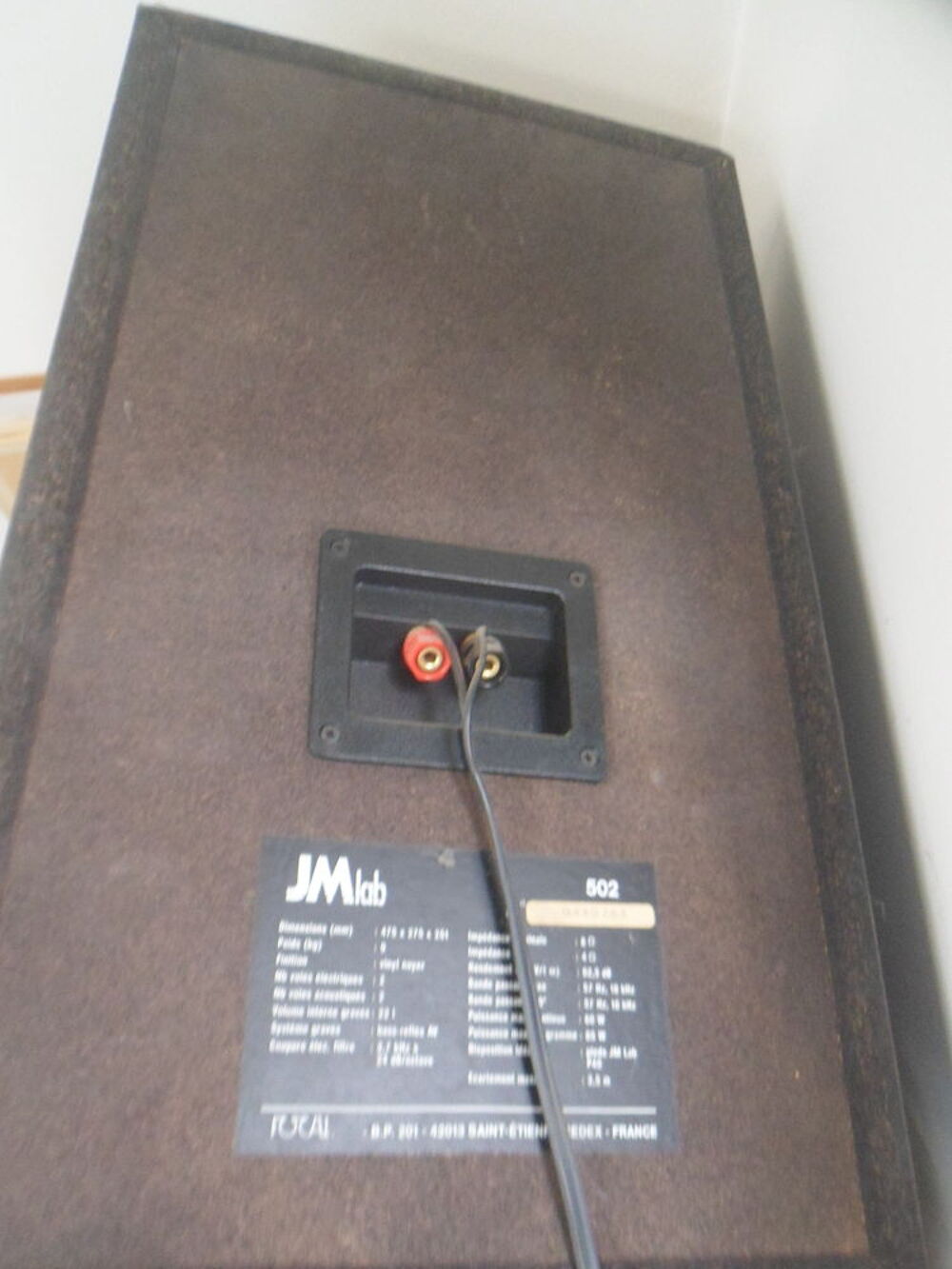 Ampli ONKYO, lecteur Philips, Enceintes JM Lab Audio et hifi