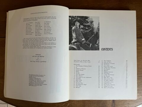 Films of Gary Cooper par Homer Dickens;Livre de grand format 10 Merville (31)