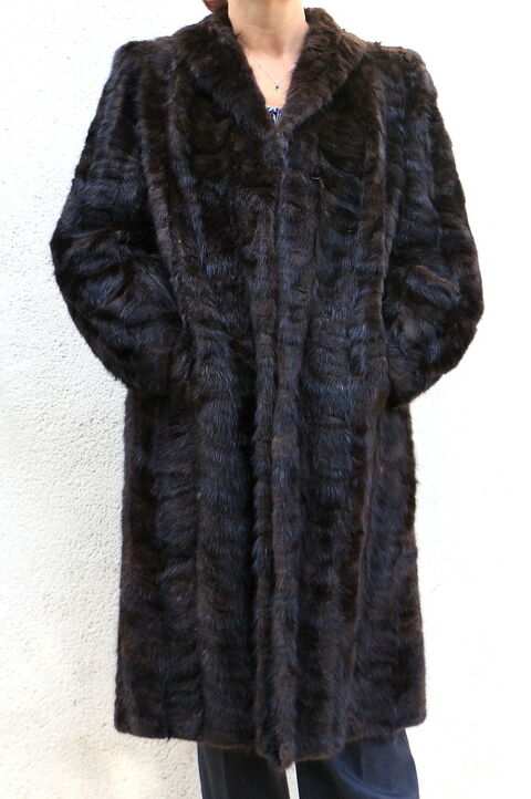 Manteau vison long Pierrot le Loup Faÿ-lès-Nemours (77)