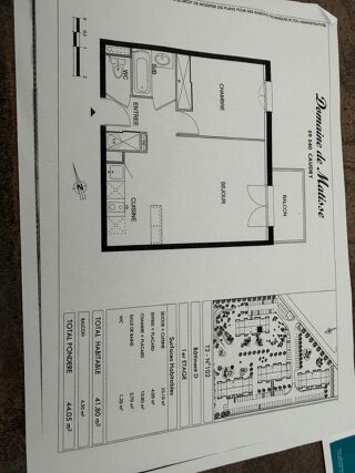  Appartement à vendre 2 pièces 42 m²