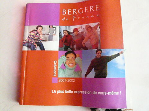 Livre Tricot   Bergre de France   2001/2002. 4 Franqueville-Saint-Pierre (76)