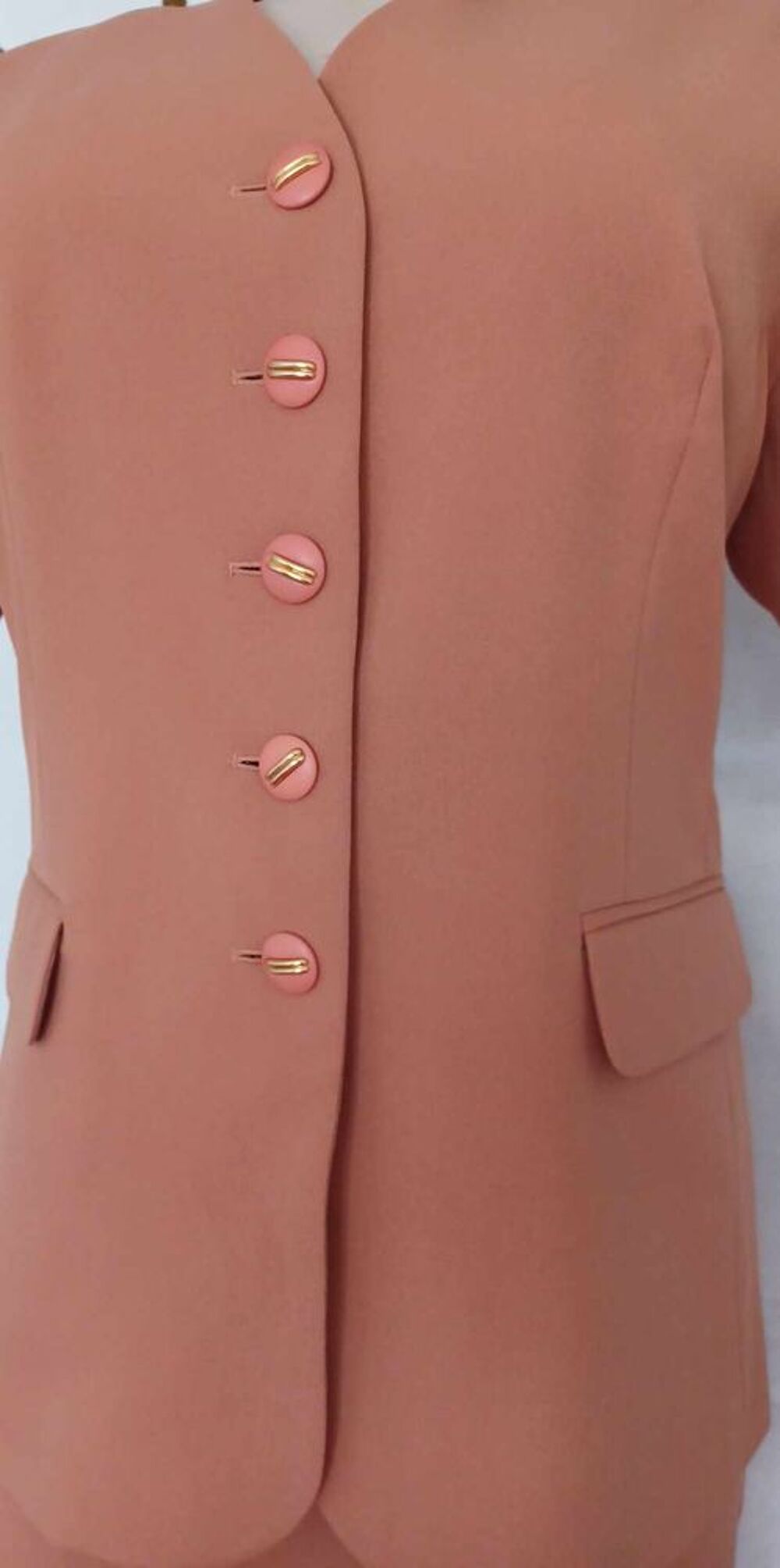 BG-en03 tailleur marron T48 Vêtements