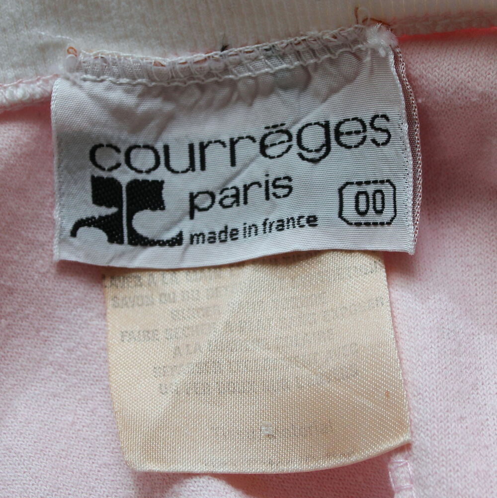 Robe velours &eacute;ponge COURREGES T.S Vêtements