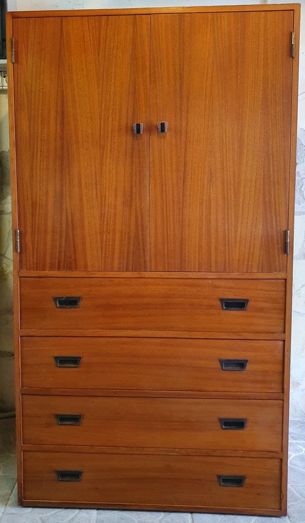 Commode meuble de rangement vintage design Caillette Meubles