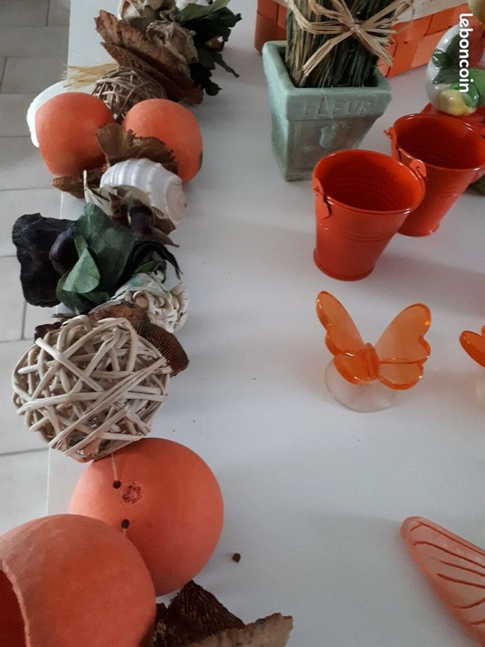 D&eacute;coration th&egrave;me orange Décoration