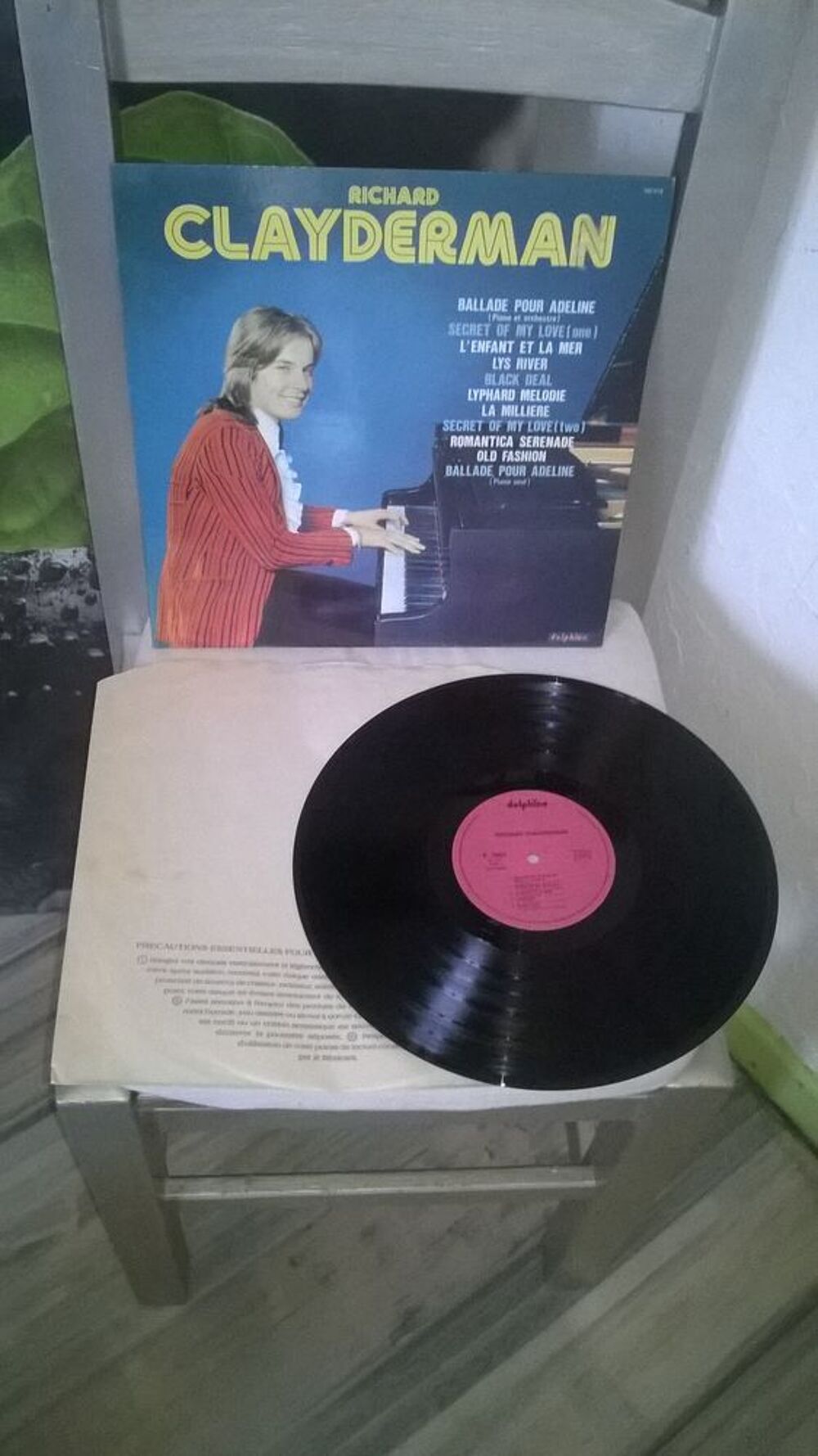 Vinyle Richard Clayderman
Ballade Pour Adeline
1977
Excel CD et vinyles