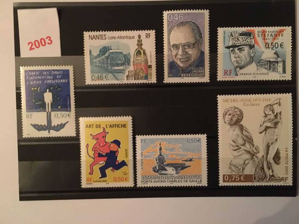 Timbres de collection de France ** Neufs 2003 
