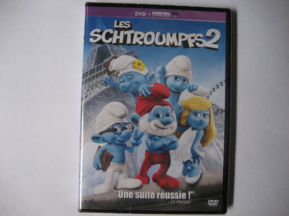 dvd " LES SCHTROUMPFS 2 " DVD et blu-ray