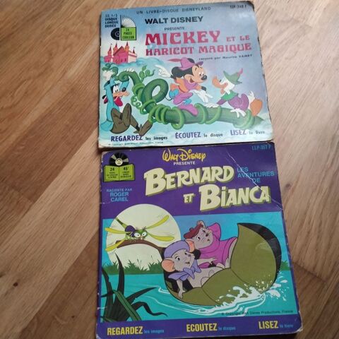 2 vinyles Disney 10 Saint-Pathus (77)