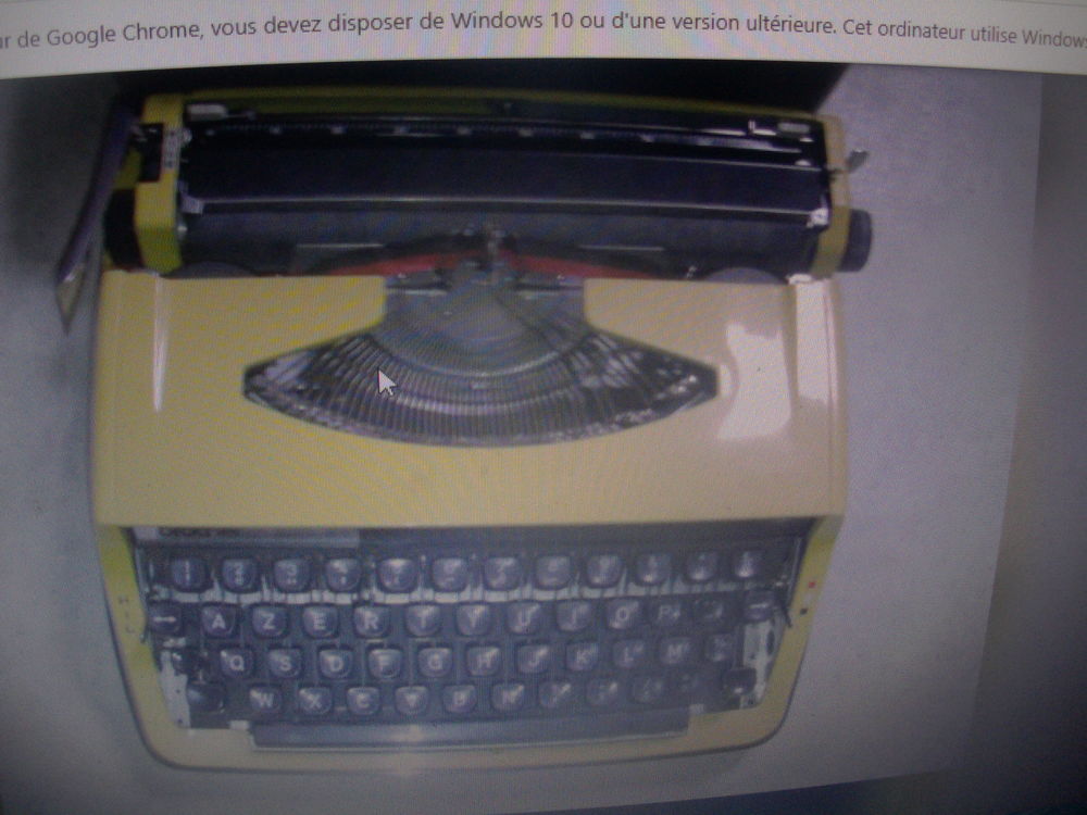 machine a ecrire brother 