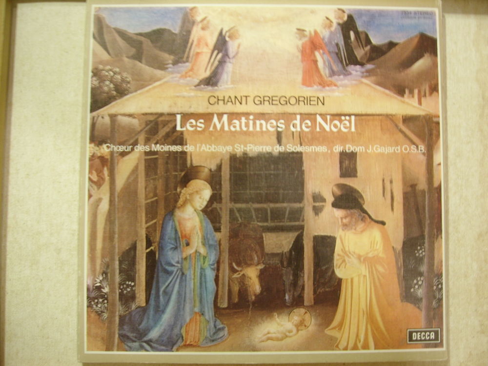 3 33 T. de chants GREGORIENS
CD et vinyles