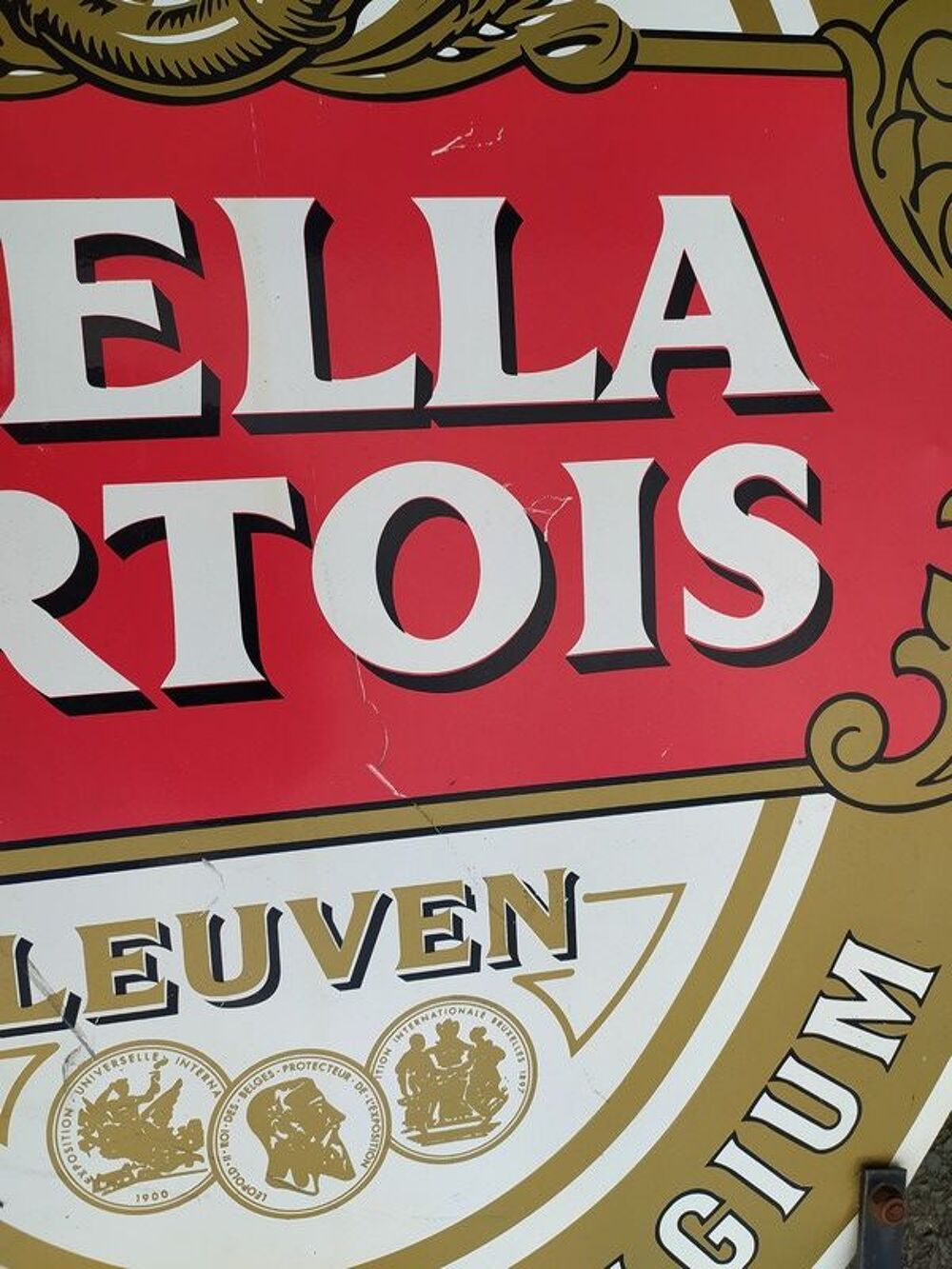 Plaque Enseigne Publicitaire Stella Artois Bar Bistro 
