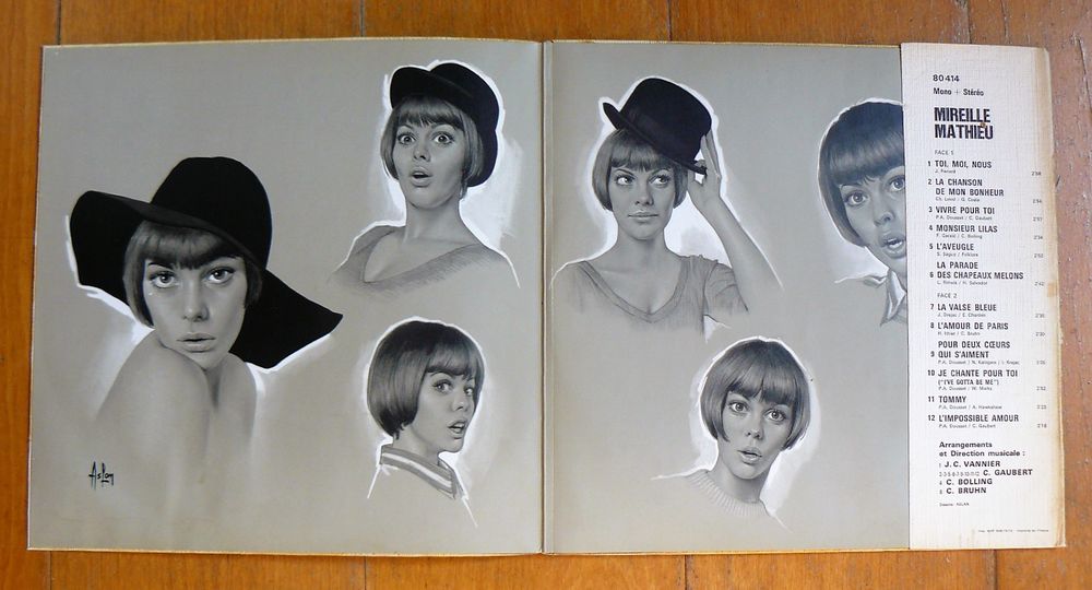 LP Mireille MATHIEU : Olympia - Barclay 80414 - ASLAN CD et vinyles