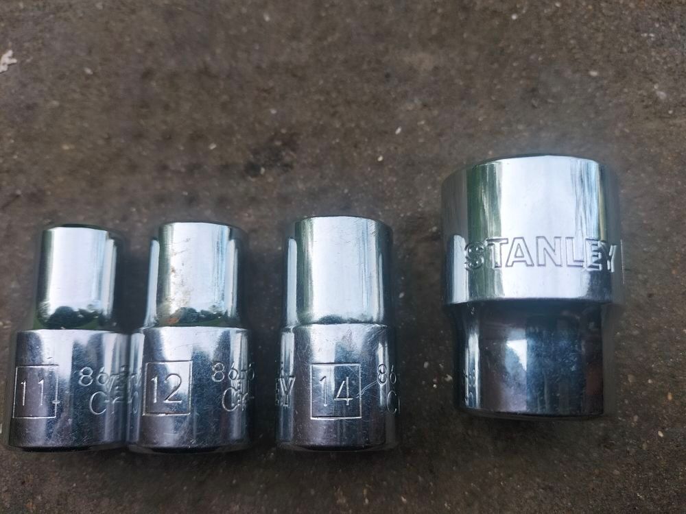 douilles Stanley 12 pans Bricolage