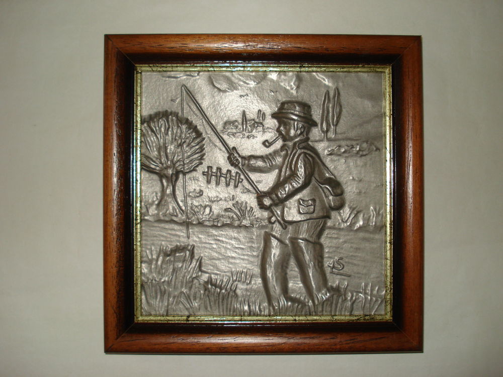 LOT 2 TABLEAUX en &Eacute;TAIN CHASSE &amp; P&Ecirc;CHE
Dcoration