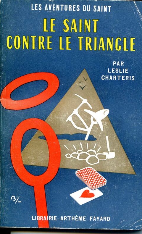 Le saint contre le triangle- Leslie CharterIs, 5 Rennes (35)
