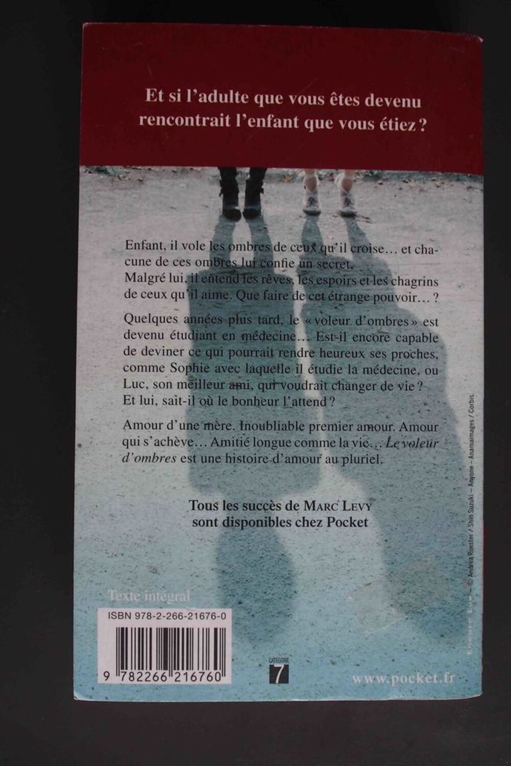 Le voleur d'ombres Marc Levy Livres et BD