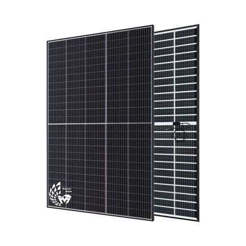 Panneau solaire bifacial TwiSun 410W avec cadre noir 138 Gap (05)