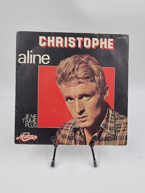 Vinyle 45 tours Christophe : Aline / Je ne t'Aime Plus  2 Vulbens (74)