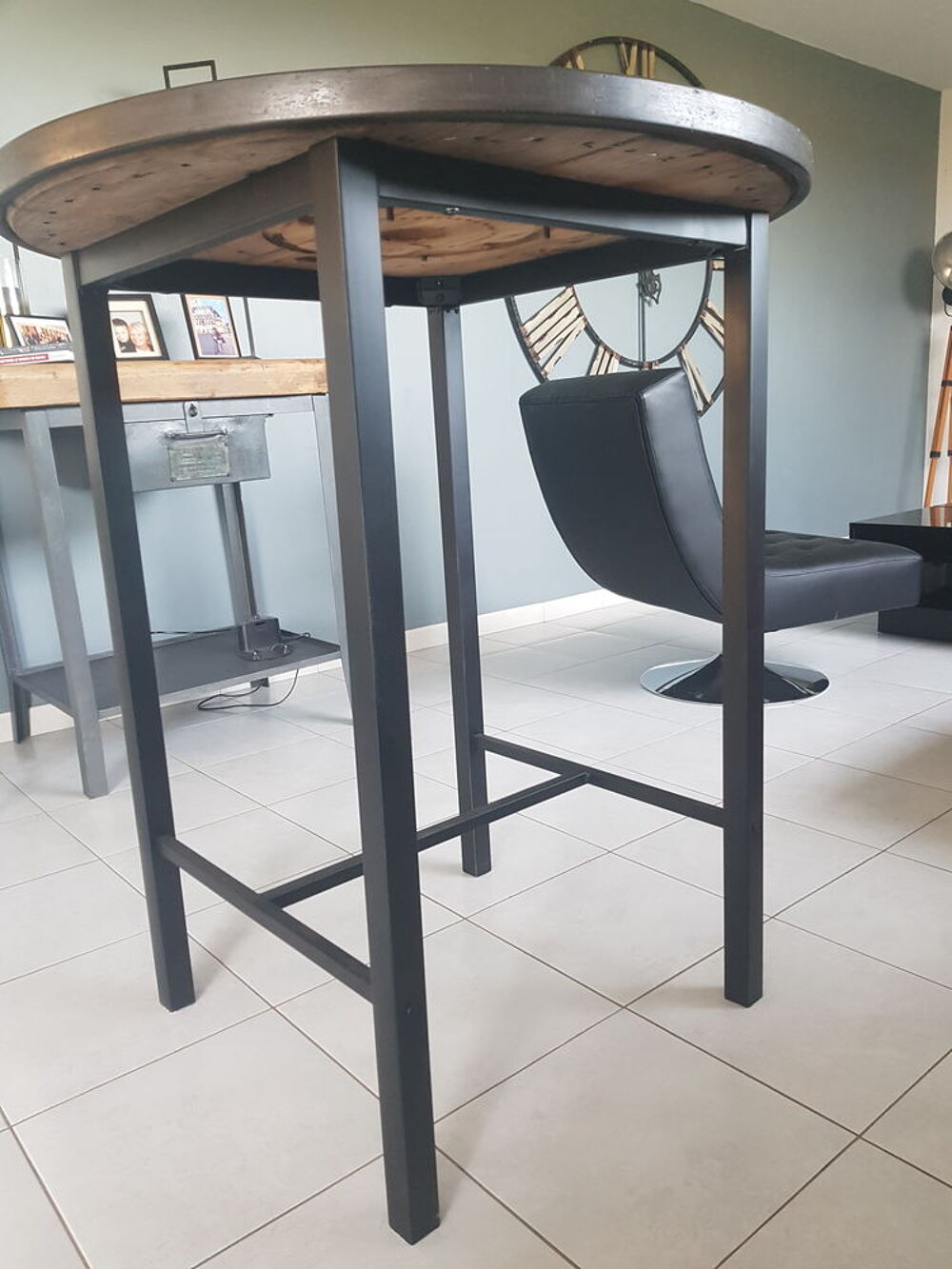 Table haute ou mange debout style industriel Meubles