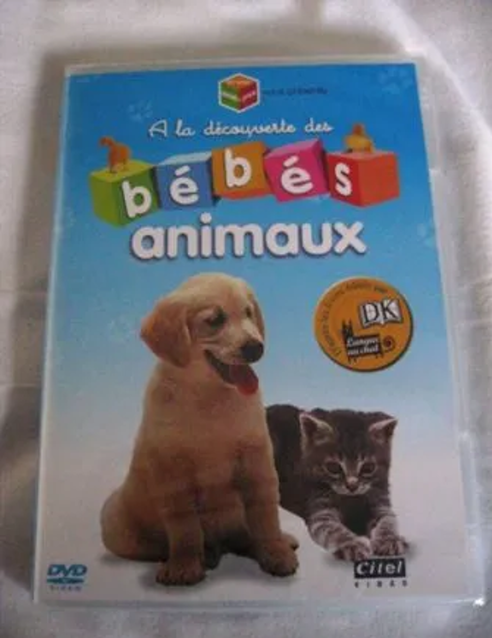 lot DVD enfant : Les copains de la foret, b&eacute;b&eacute;s animaux, etc DVD et blu-ray