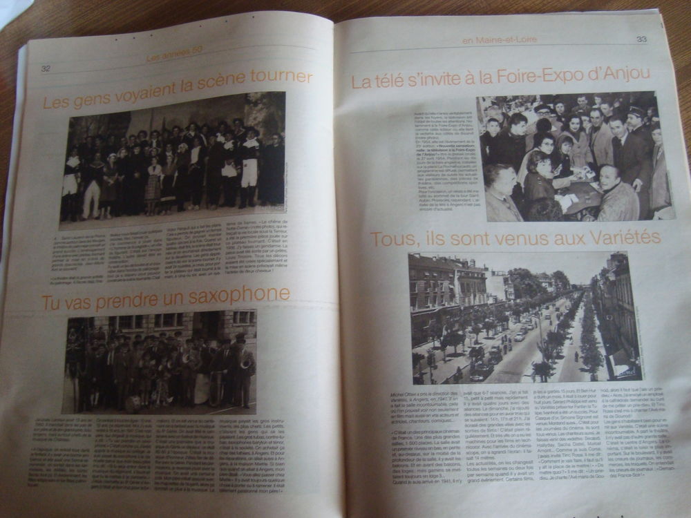 Livre ,les ANNEES 50 EN MAINE ET LOIRE 