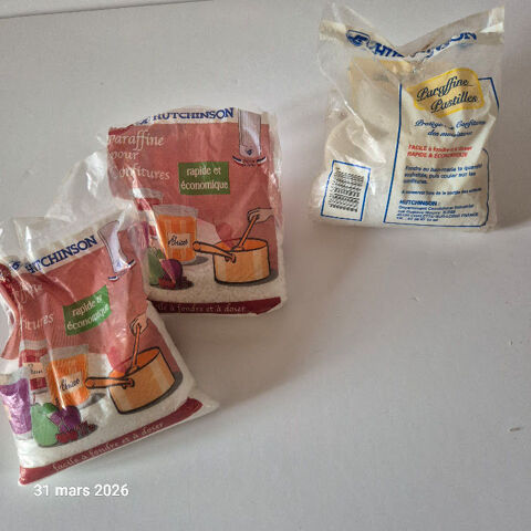 Paraffine vierge neuve pour confiture lot de 2x400gr + 1 paq 5 Aubusson (23)