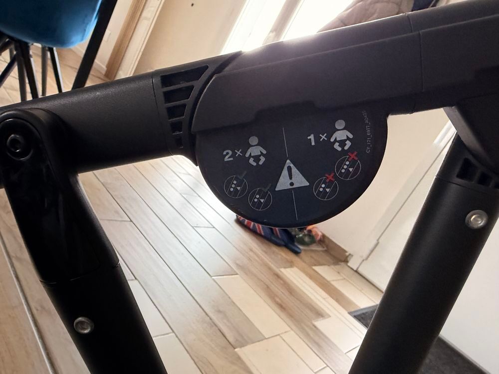 Ch&acirc;ssis poussette noir Cybex Gazelle S de 2021 Puériculture