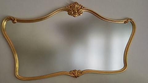 grand miroir mural rectangulaire moulures dor�es 90 Saint-Dizier (52)