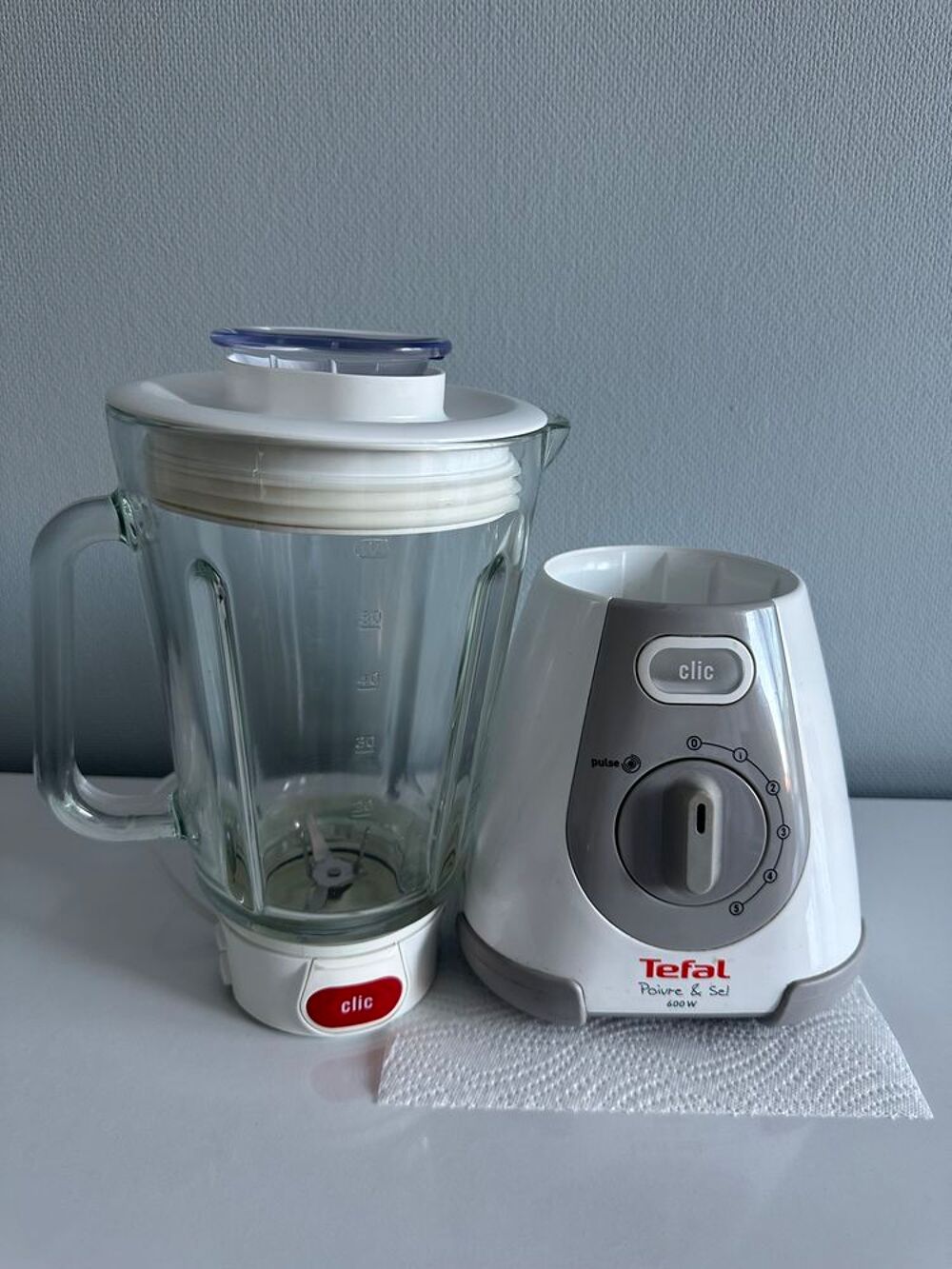 Blender en verre TEFAL poivre et sel Cuisine