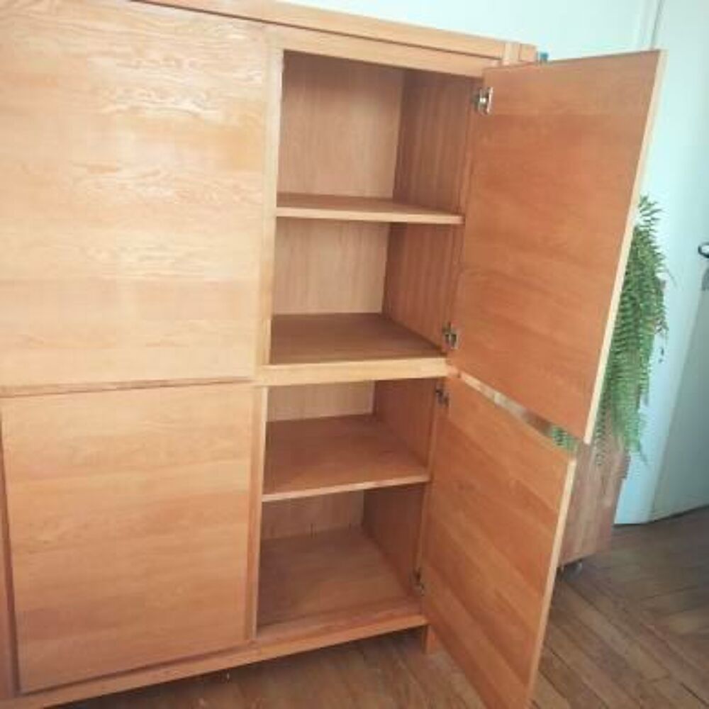 Meuble buffet haut - Design - ch&ecirc;ne massif Meubles