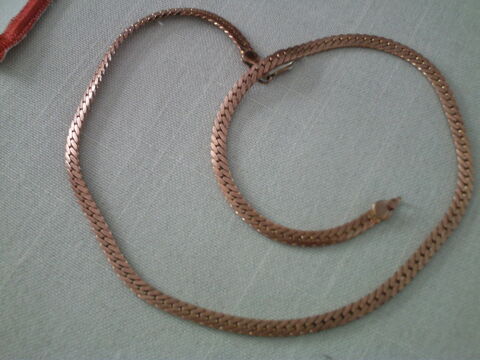Vieux collier  or rose brillant  N1153 15 Beaune (21)