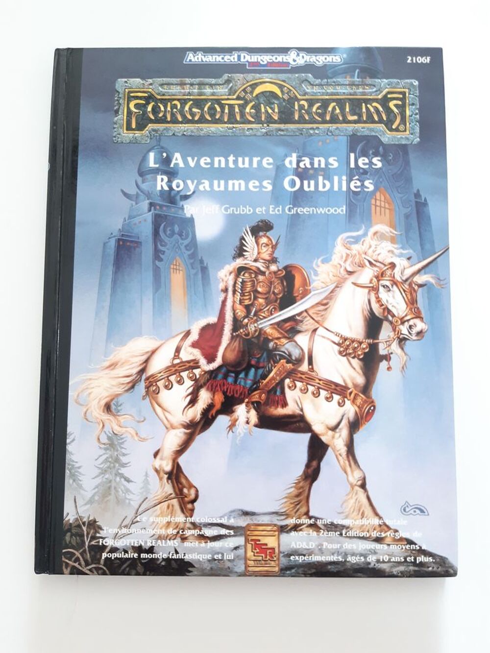 L aventure dans les royaumes oublies AD&amp;D 
