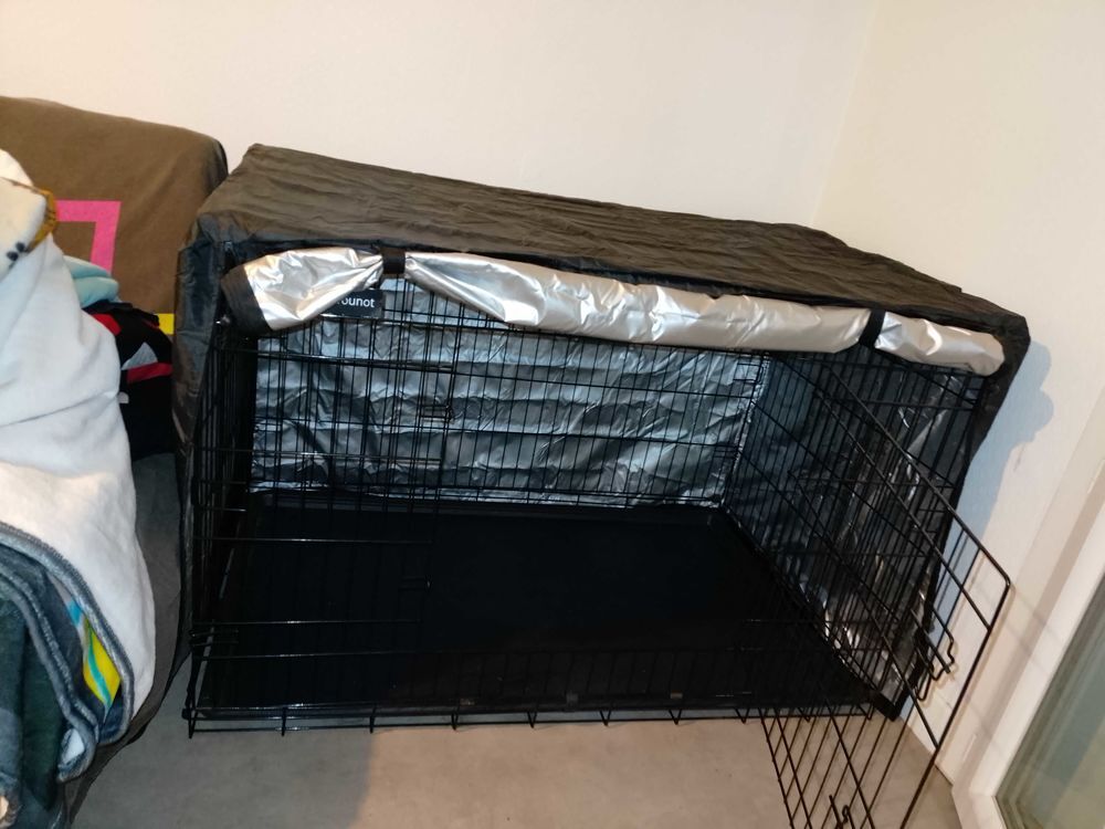 GRANDE CAGE POUR CHIEN O&agrave; AUTRE NEUVE Jardin