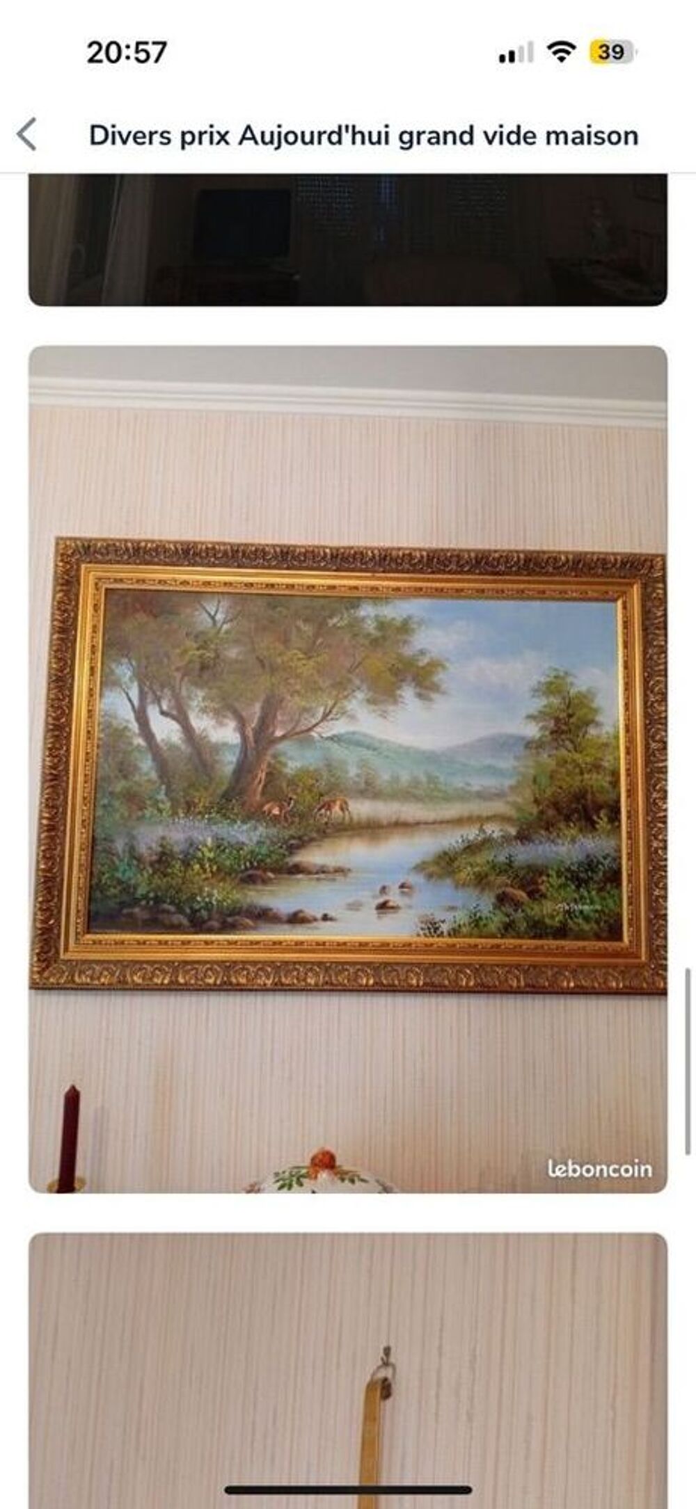 Tableau 
Décoration