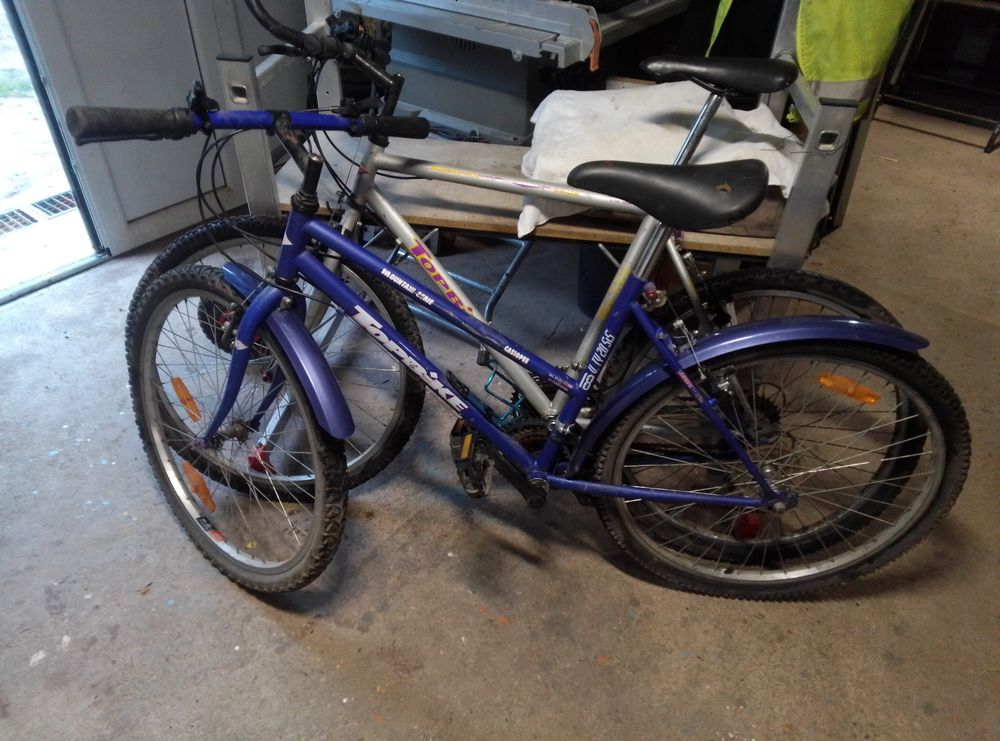Pour faire de belles balades &agrave; d'eux Vélos