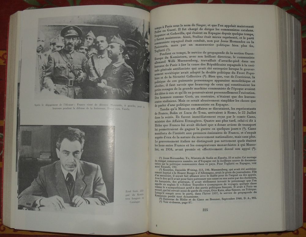 La Guerre d'Espagne d'Hugh Thomas. Livres et BD