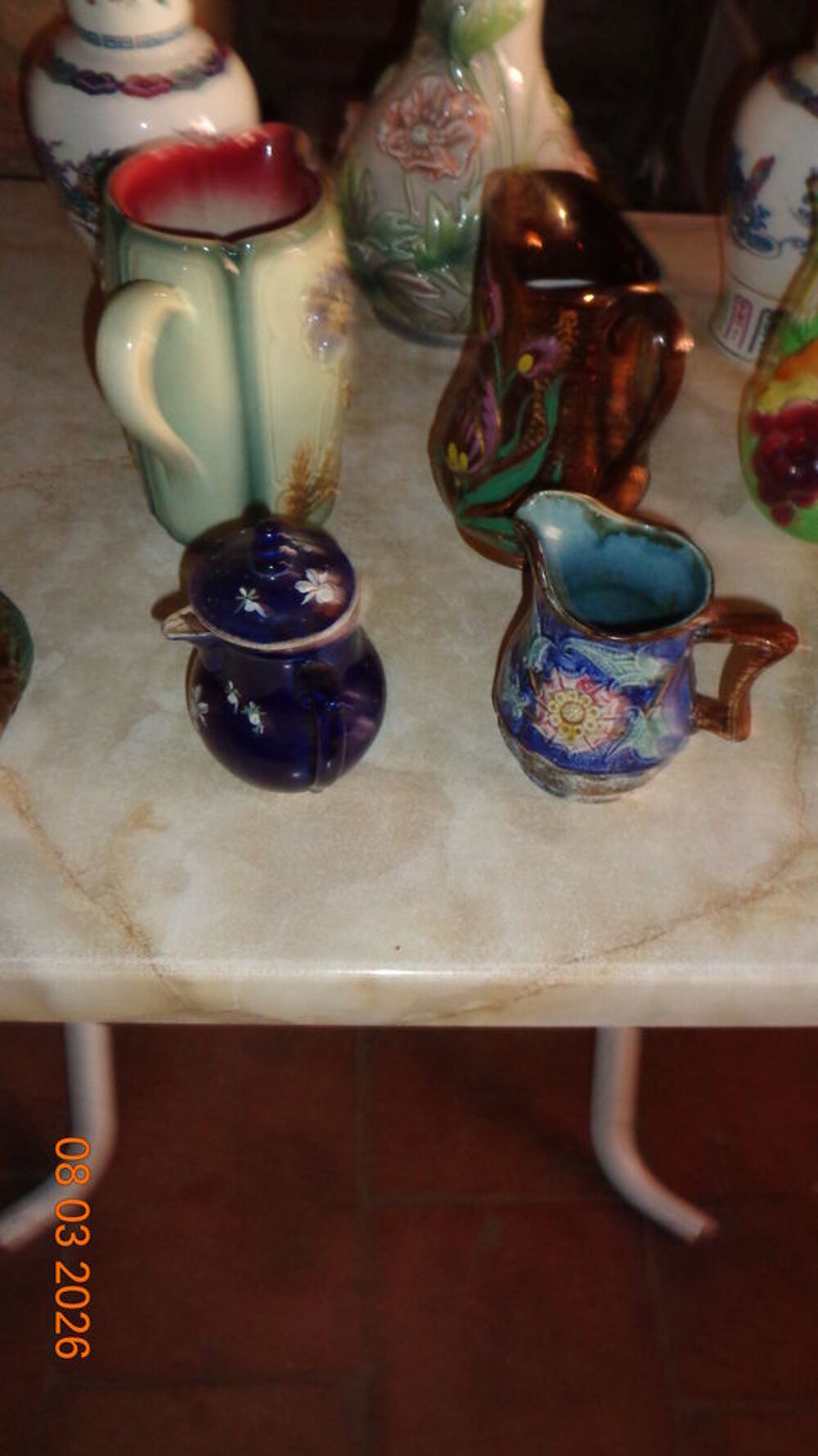 VASES &amp; PICHETS BARBOTINE &amp; AUTRES Décoration