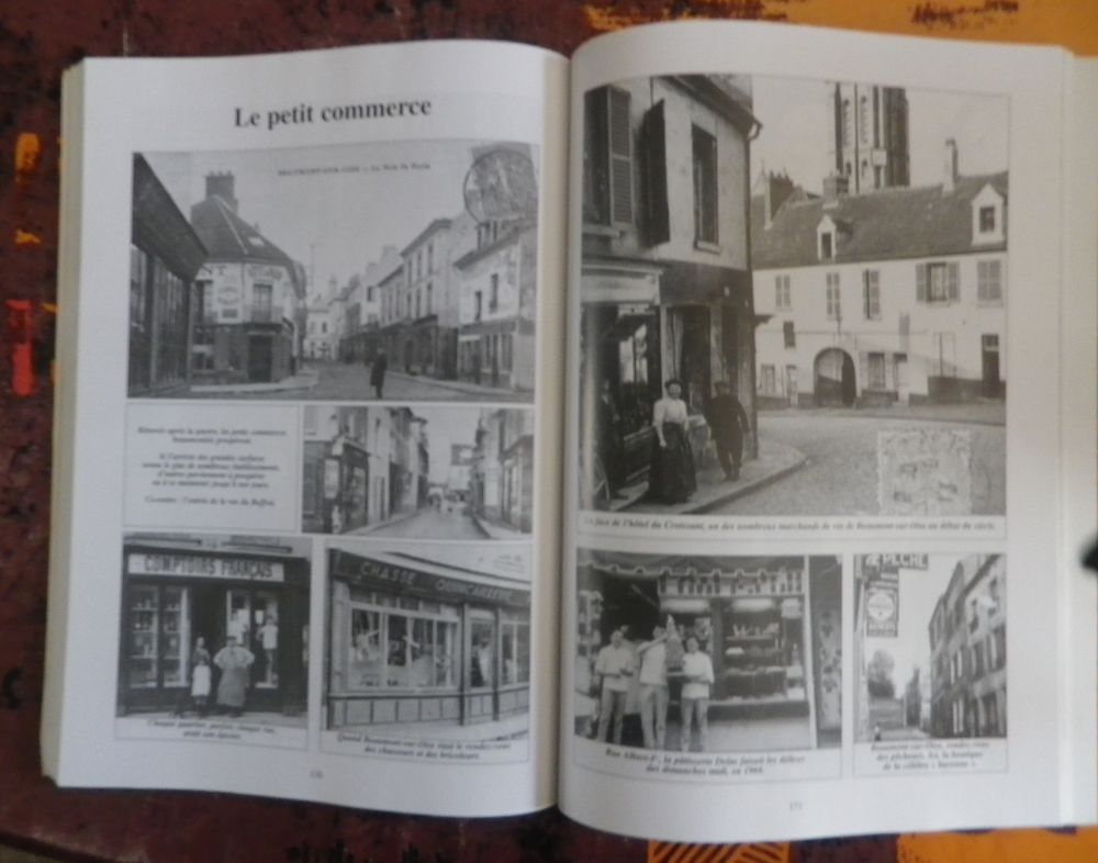 BEAUMONT-SUR-OISE IMAGES DE RUE 150 ANS HISTOIRE BEAUMONTOIS Livres et BD